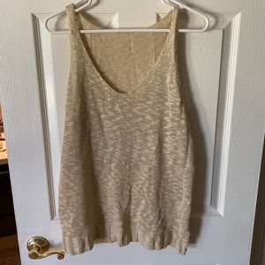Sweater knit tank